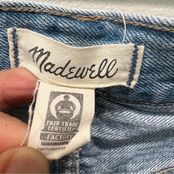 Madewell Relaxed Denim Shorts High Rise Women’s Size 29 - Picture 3 of 12
